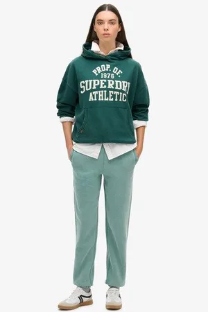 Superdry Damen Essential Jogginghose mit Bündchen und Logo