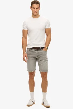 Superdry Herren Gerade Geschnittene Vintage Shorts