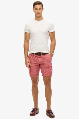 Superdry Herren Leichte Parachute Shorts, Größe: 34