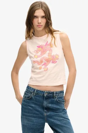 Superdry Damen x Komodo Vintage Tanktop