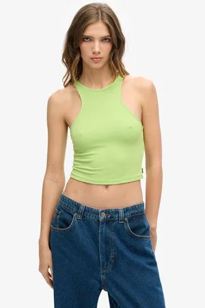 Superdry Damen Studios Racer-tanktop aus Jersey