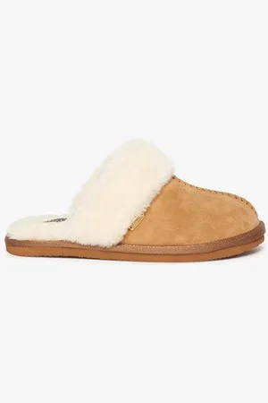 Superdry Damen Pantoletten aus Wildleder