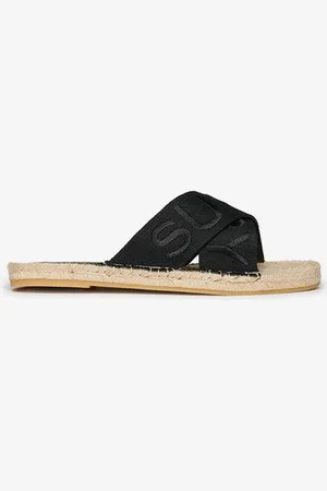 Superdry Damen Espadrilles mit überkreuzten Riemen