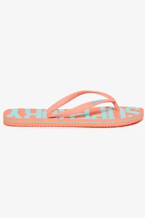 Superdry Damen Flip-flops im Vintage-stil