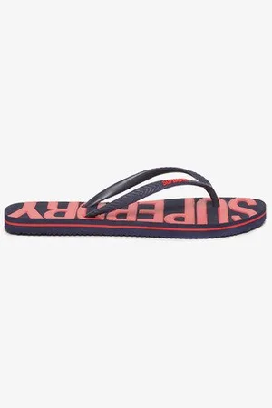 Superdry Damen Flip-Flops im Vintage-Stil, Größe: M