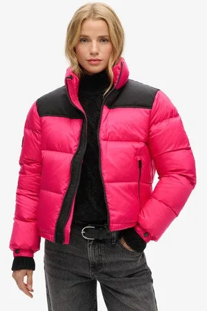 Superdry Damen Sportstyle Code Steppjacke