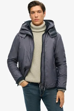 Superdry Herren Pop Arctic Sd-windcheater mit Kapuze und Reißverschluss