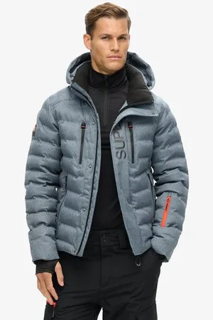 Superdry Herren Sport Wattierte Fuji Skijacke