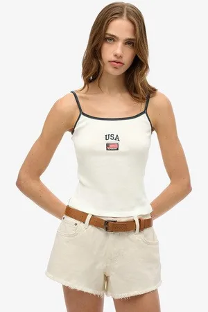 Superdry Damen Athletic Essentials Trägertop