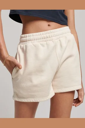 Superdry Damen Sweatshorts in Vintage-waschung