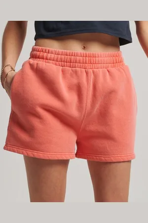 Superdry Damen Sweatshorts in Vintage-waschung