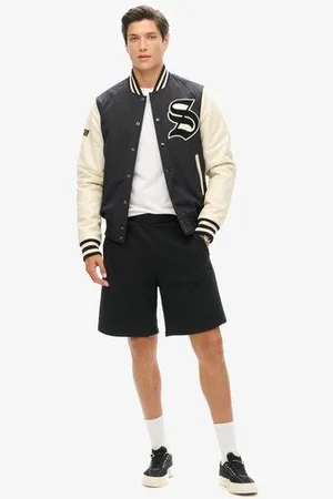 Superdry Herren Essential Jersey-shorts mit Logo