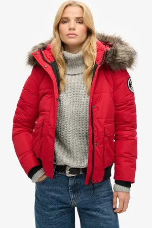 Superdry Damen Everest Ella Bomberjacke
