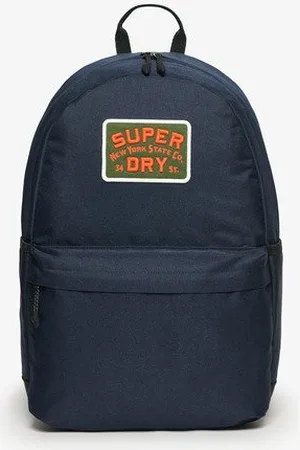 Superdry Damen Montana Rucksack mit Aufnähern Gestrickt, Größe: Einheitsgröße