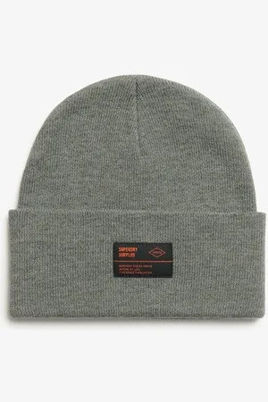 Superdry Damen Surplus Beaniemütze aus Strickgewebe