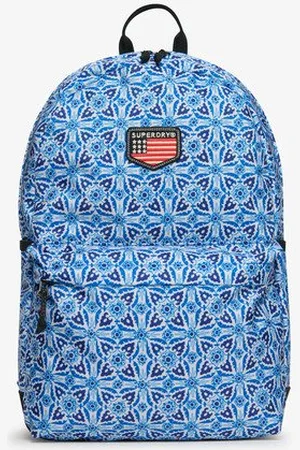 Superdry Damen Klassischer Montana Rucksack mit Aufnäher