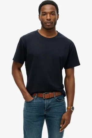 Superdry Herren Locker Geschnittenes Essentials T-shirt