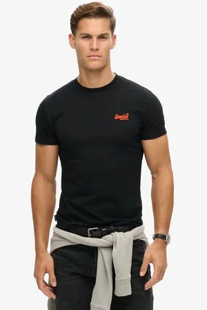 Superdry Herren Essential T-shirt aus Bio-baumwolle mit Logo