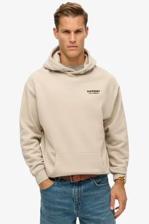 Superdry Herren Locker Geschnittenes Luxury Sport Hoodie