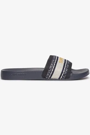Superdry Damen Vegane Gewebte Badesandalen