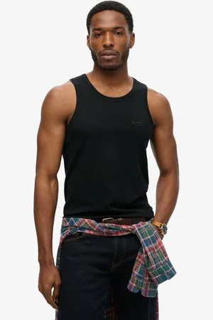Superdry Herren Essential Tanktop mit Logo