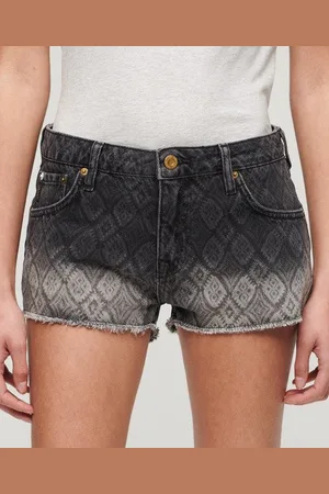 Superdry Damen Hot Jeansshorts