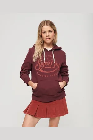 Superdry Damen Grafik mit Archiv-schriftzug
