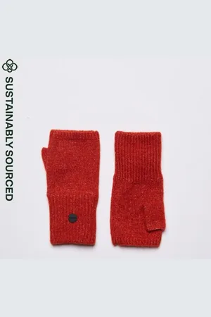 Superdry Damen Fingerlose Studios Luxe Handschuhe