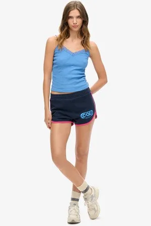 Superdry Damen Cali Jersey-shorts