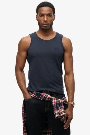 Superdry Herren Essential Tanktop mit Logo