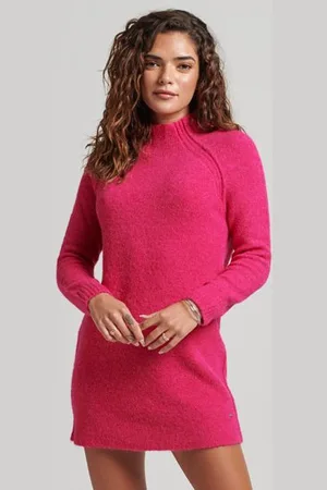 Superdry Damen Rollkragenkleid