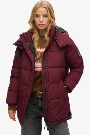 Superdry Damen Expedition Cocoon Steppmantel