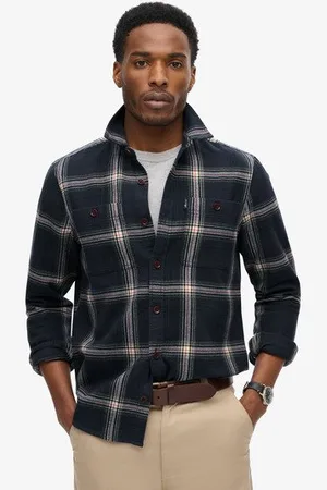 Superdry Herren Karierte Vintage Hemdjacke