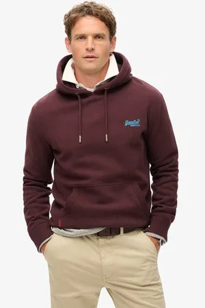 Superdry Herren Essential Hoodie mit Logo