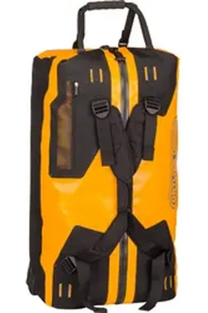 Ortlieb Duffle RS 85L in Sonnengelb-Schwarz (85 Liter), Reisetasche mit Rollen