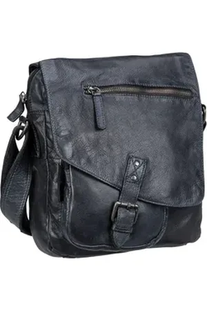 Greenburry Vintage Washed 2917 in Anthracite (8.1 Liter), Umhängetasche