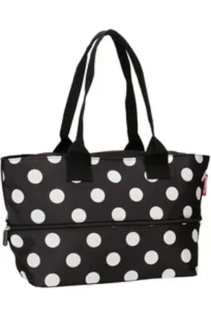 Reisenthel Shopper e1 in Dots White (12 Liter), Einkaufstasche