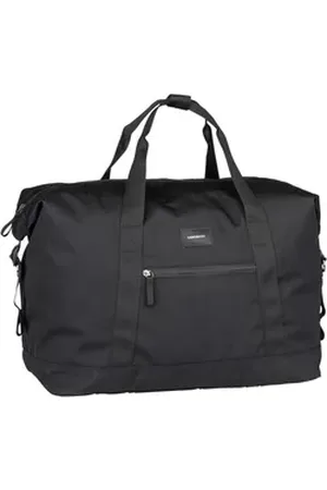 Sandqvist Sture in Black/Black Webbing (47 Liter), Weekender