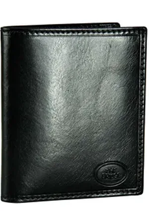 The Bridge Story Uomo Geldbörse Hoch in Schwarz (0.2 Liter), Geldbörse