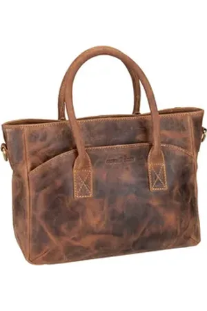 Greenburry Vintage 1537 in Sattelbraun (10.8 Liter), Handtasche