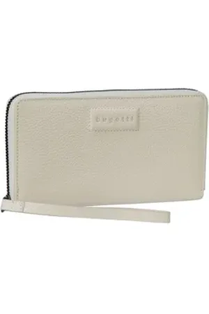 Bugatti Elsa Long Ladies Zip Wallet in Weiß (0.5 Liter), Geldbörse