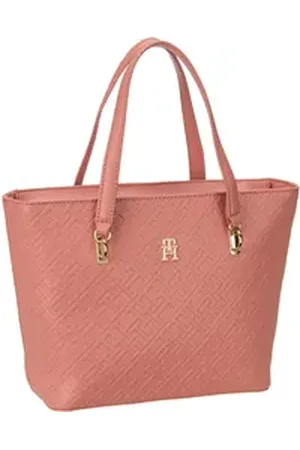 Tommy Hilfiger TH Refined Mini Tote SP24 in Teaberry Blossom (5.2 Liter), Handtasche