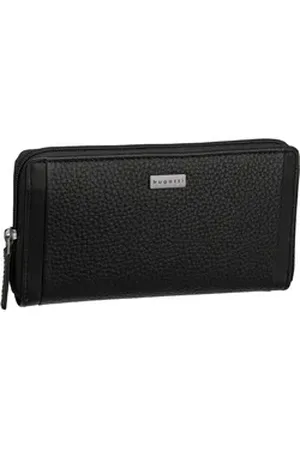 Bugatti Sina Ladies Long Zip Wallet in Schwarz (0.5 Liter), Geldbörse