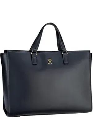 Tommy Hilfiger TH Fresh Satchel PF24 in Space Blue (12.3 Liter), Handtasche