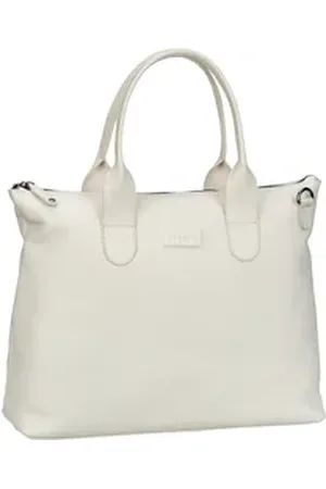 Bugatti Elsa Shopper in Weiß (14.9 Liter), Handtasche