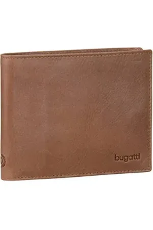 Bugatti Volo Coin Wallet 9 Kartenfächer in Cognac (0.3 Liter), Geldbörse