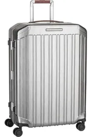 Piquadro PQ-LM Medium Spinner 4427 in Nero-Cuoio (69 Liter), Koffer & Trolley