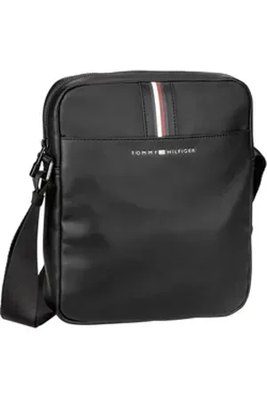 Tommy Hilfiger TH Corporate Reporter PSP24 in Black (4.3 Liter), Umhängetasche