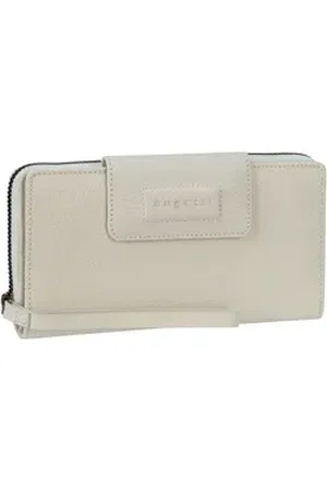 Bugatti Elsa Ladies Zip Wallet Large in Weiß (0.7 Liter), Geldbörse