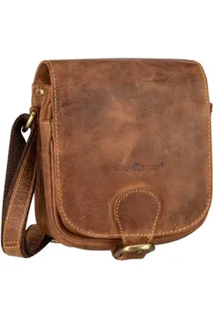 Greenburry Vintage 1738 in Sattelbraun (2.7 Liter), Umhängetasche